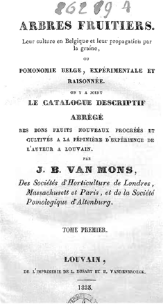 Voorblad Arbred Fruitiers 