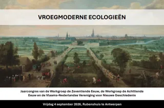 Cfp vroegmoderne ecologieën
