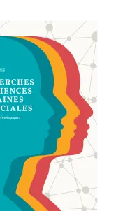 Cover van Recherches en sciences humaines et sociales