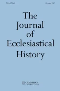 Cover of Journal of Ecclesiastical History
