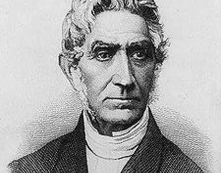 Portret van Adolphe Quetelet 