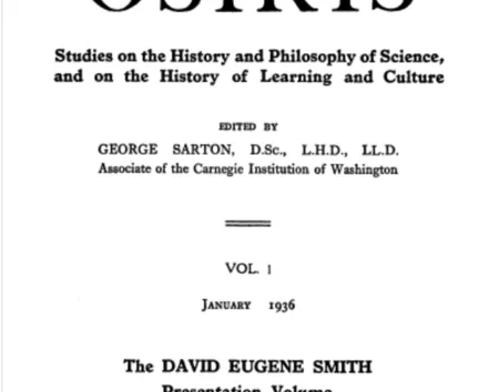 Voorblad eerste Osiris