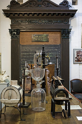 August Kekulé's blackboard in the Museum. Source: Ugentmemorie. Pieter Morlion.